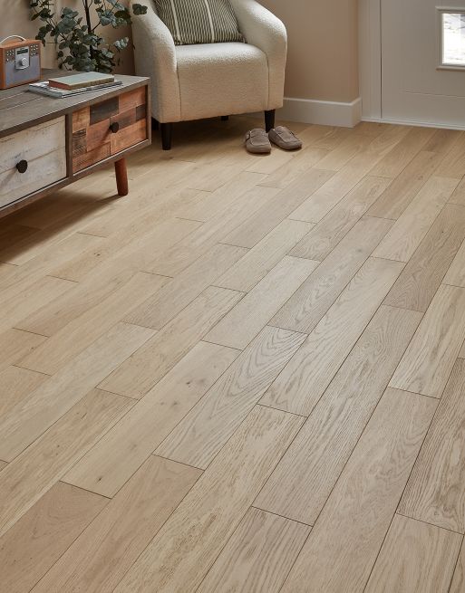 Malaren 14mm Oiled Engineered Wood Flooring - Natural Oak
