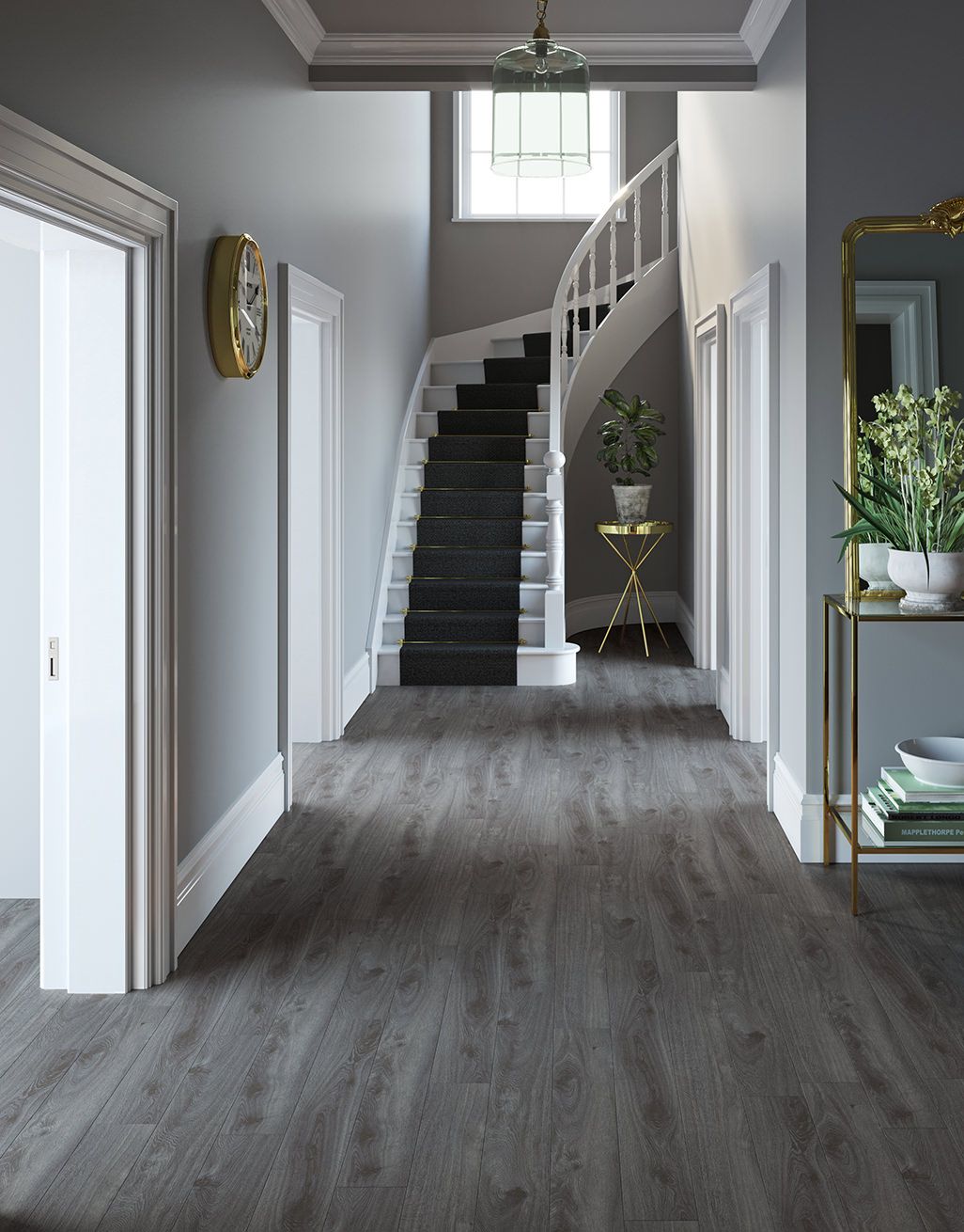 Kronotex Elter Narrow 10mm Laminate Flooring - Grey Portside Oak 4