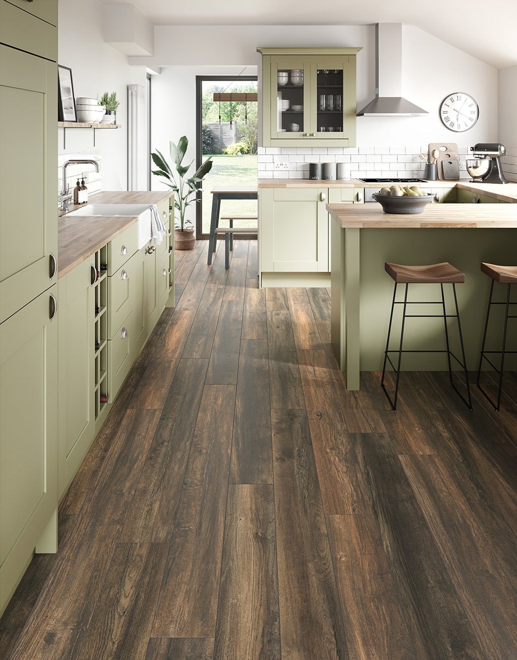 Kronotex Coniston 12mm Laminate Flooring - Marina Oak 4