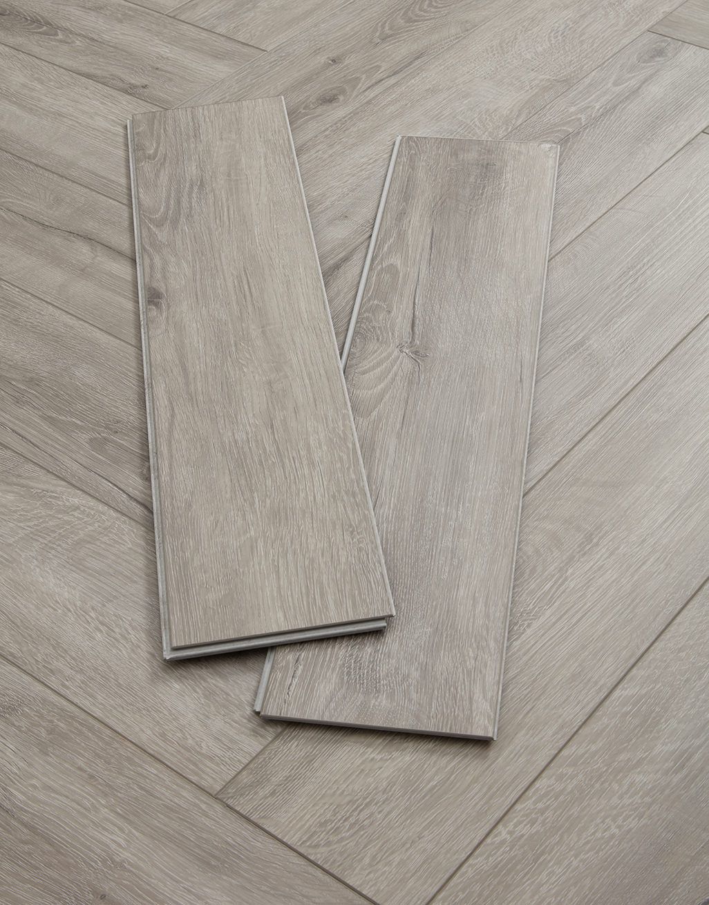 SPC Herringbone - Boulevard Grey Herringbone Rigid Core SPC 3