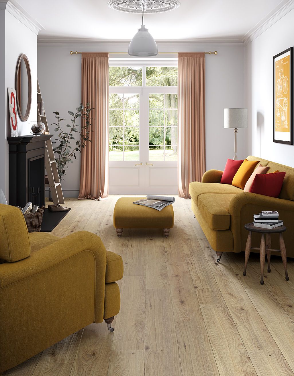 Buttermere 12mm Laminate Flooring - Millennium Oak 1