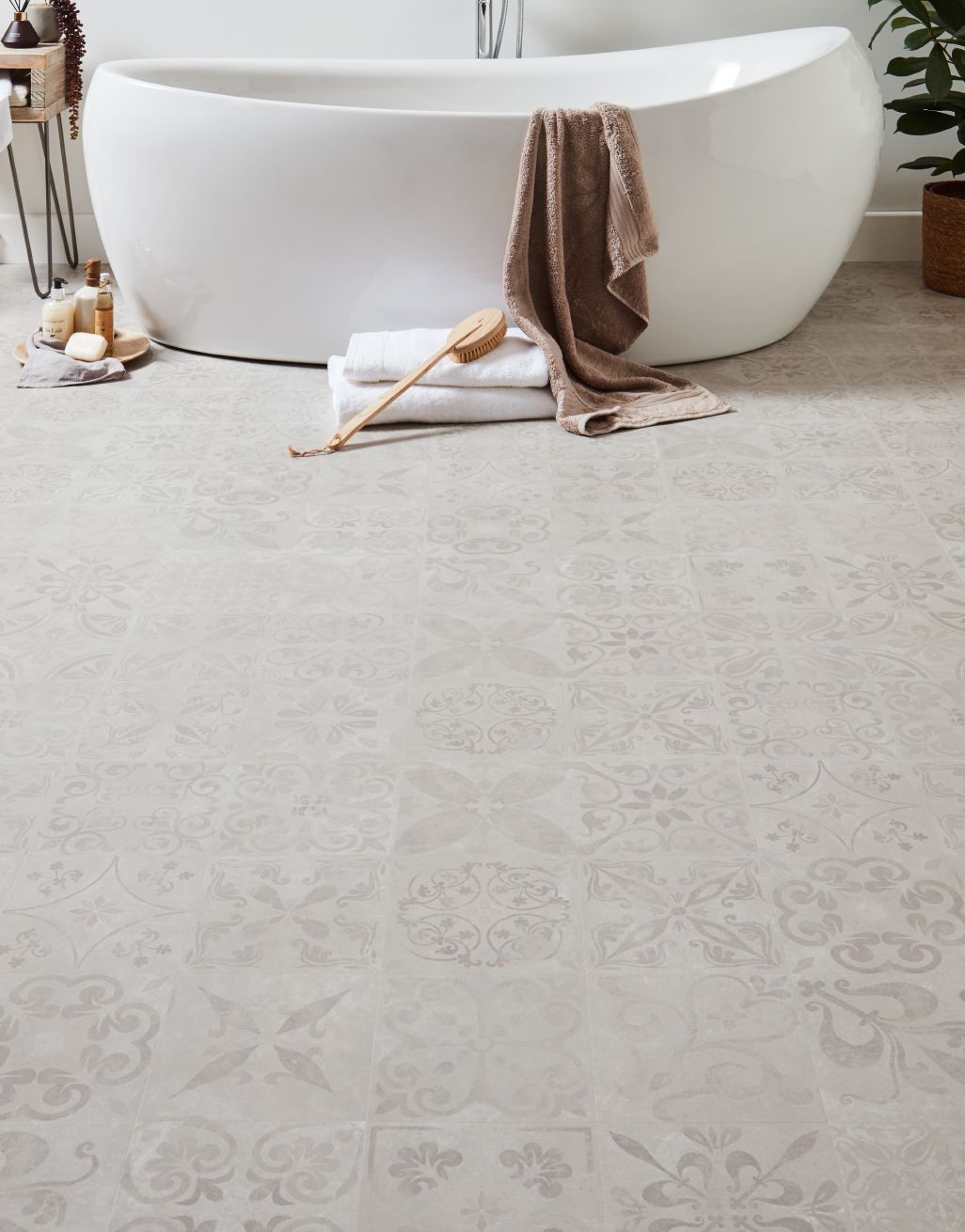 Faus Seathwaite 8mm Laminate Waterproof Flooring - Victrorian Grey 1