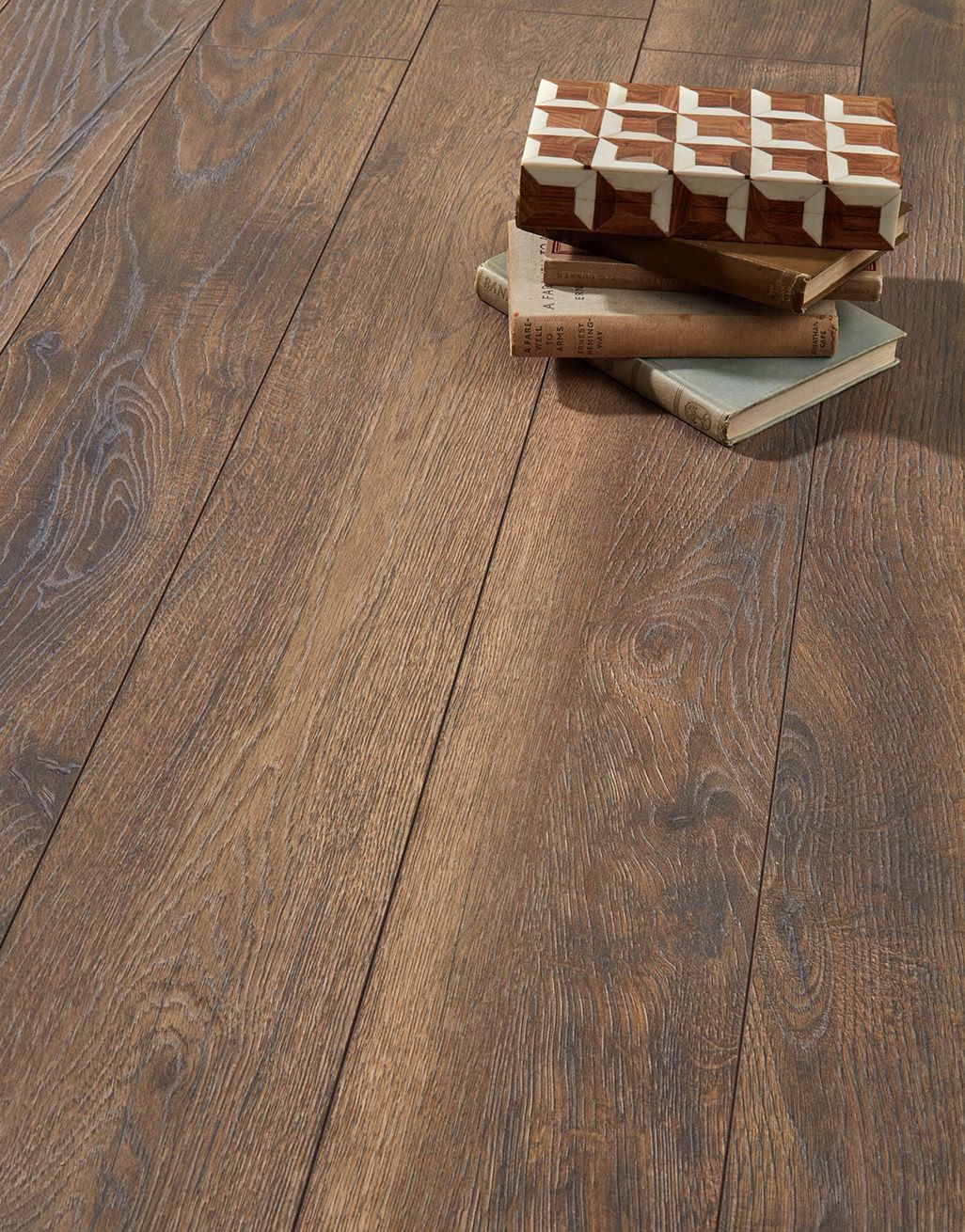 Kronotex Elter Narrow 10mm Laminate Flooring - Wharf Dark Oak 2