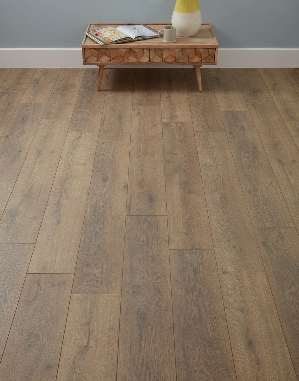 Ullswater 12mm Laminate Flooring - Danish Teak 1