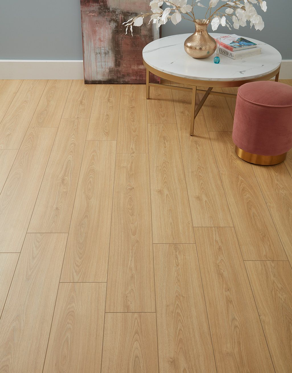 Ullswater 12mm Laminate Flooring - Honey Oak 1