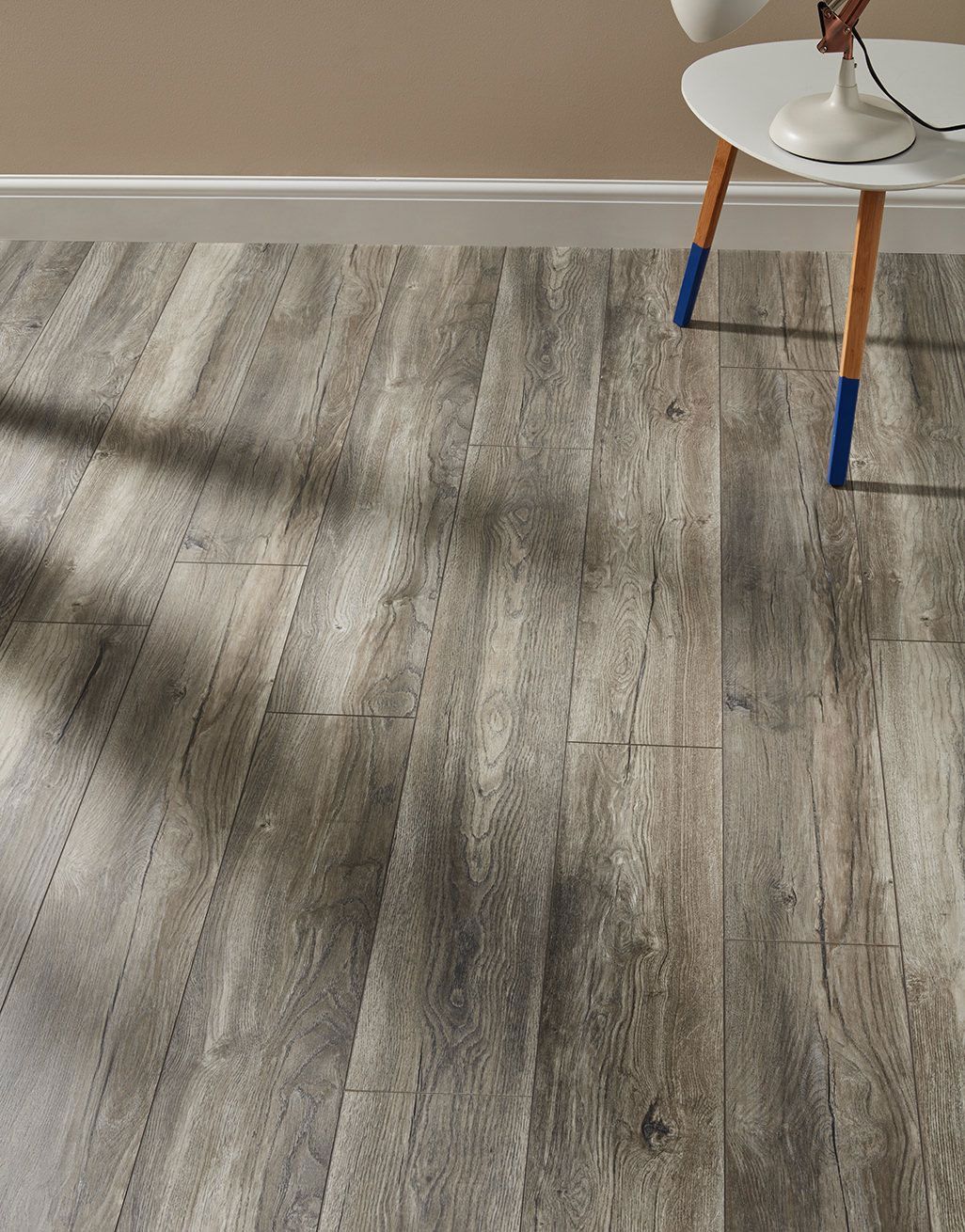 Kronotex Coniston 12mm Laminate Flooring - Grey Marina Oak 1