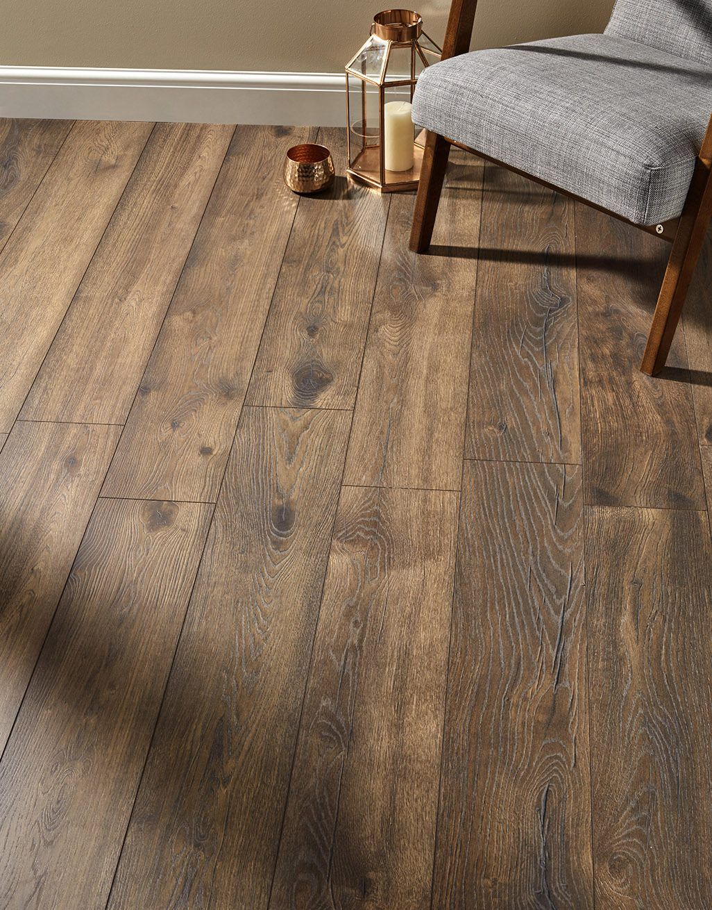 Kronotex Coniston 12mm Laminate Flooring - Dark Oak 1