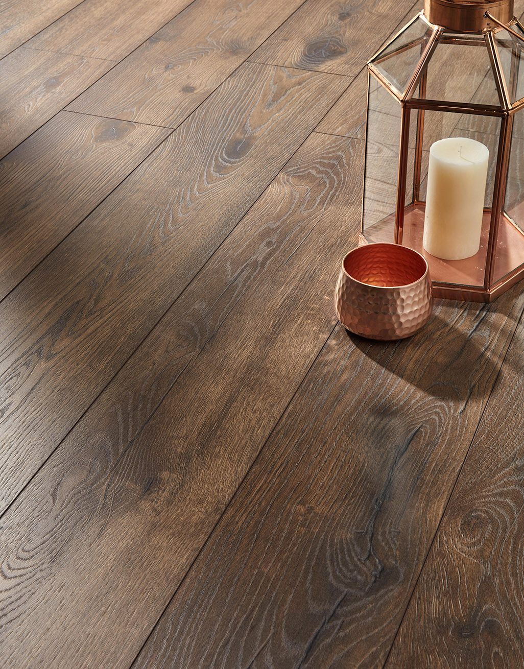 Kronotex Coniston 12mm Laminate Flooring - Dark Oak 2